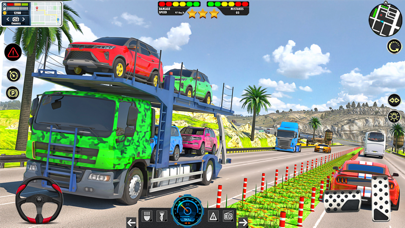 US City Cop Car Carrier Tycoon Screenshot