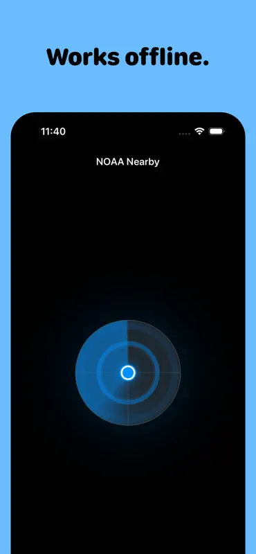NOAA Nearby: Weather Channels screenshot 2 of 3