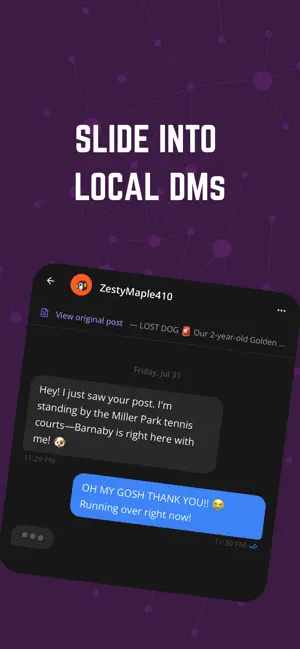 Roamber: Hyperlocal Community screenshot 3