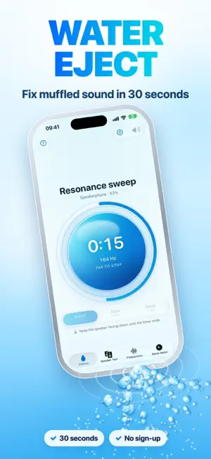 Water Eject: Speaker Dust Fix screenshot 1