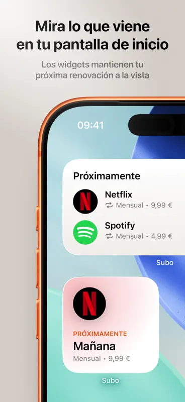 Subo: Control de suscripciones screenshot 6 of 7