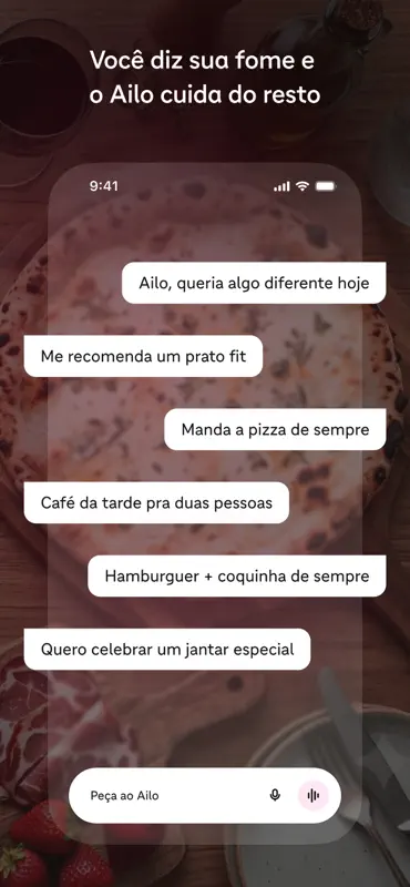 Ailo: IA de delivery do iFood screenshot 5 of 7