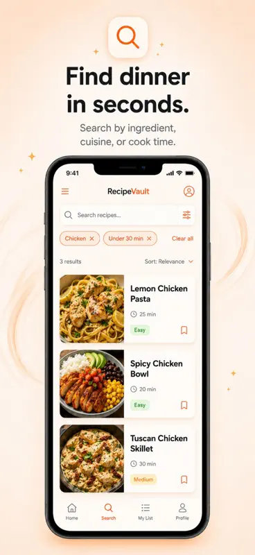 RecipeVault: Recipe Keeper screenshot 9 of 10