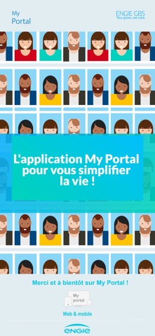 My Portal by ENGIE GBS iPhone screenshot