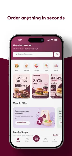 Himma: Food & Grocery Delivery screenshot 2