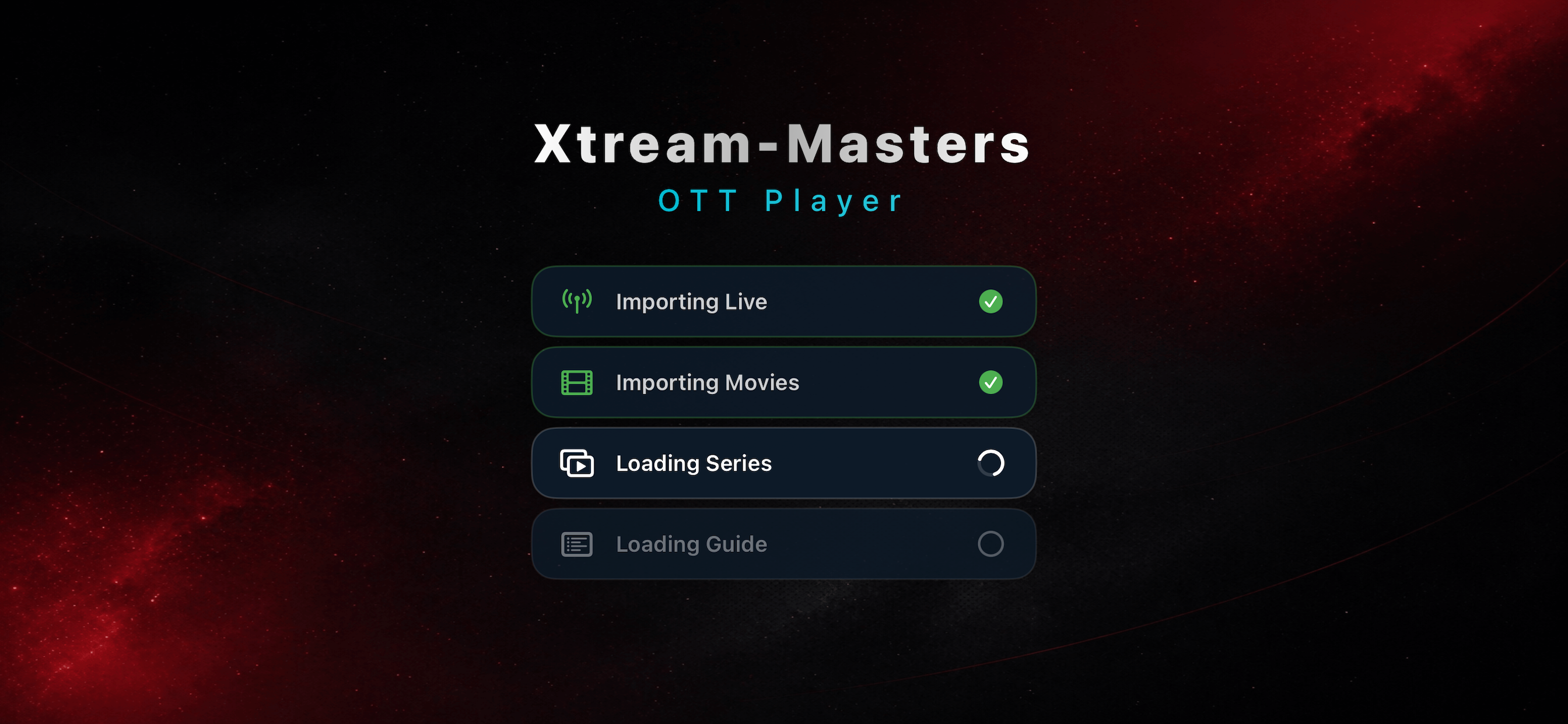 Xtream-Masters OTT Player screenshot 4