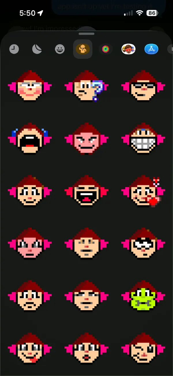 Screenshot #1 pour ACC Retro Emoji