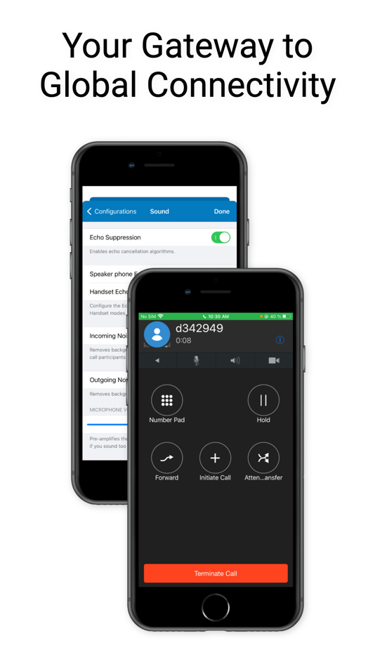 #3. CONTAQT Softphone (iOS) 由: RESHETCALL LTD