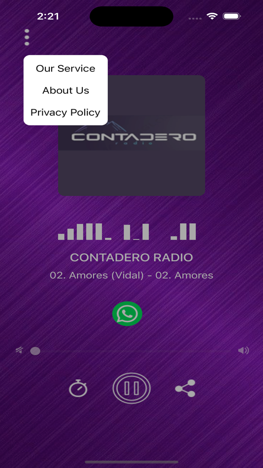 #2. CONTADERO RADIO (iOS) Podle: Rodrigo Gonzalez