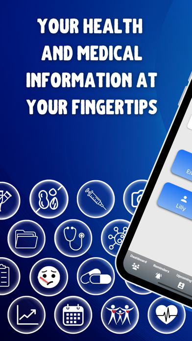 KeepTrackMed - Health Record iPhone screenshot 1 - Health & Fitness app