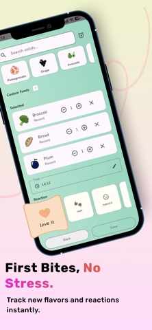 AI Baby Feed & Log : Coo Care iPhone screenshot