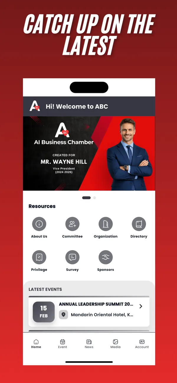 Screenshot #1 pour ABC (AI Business Chamber)