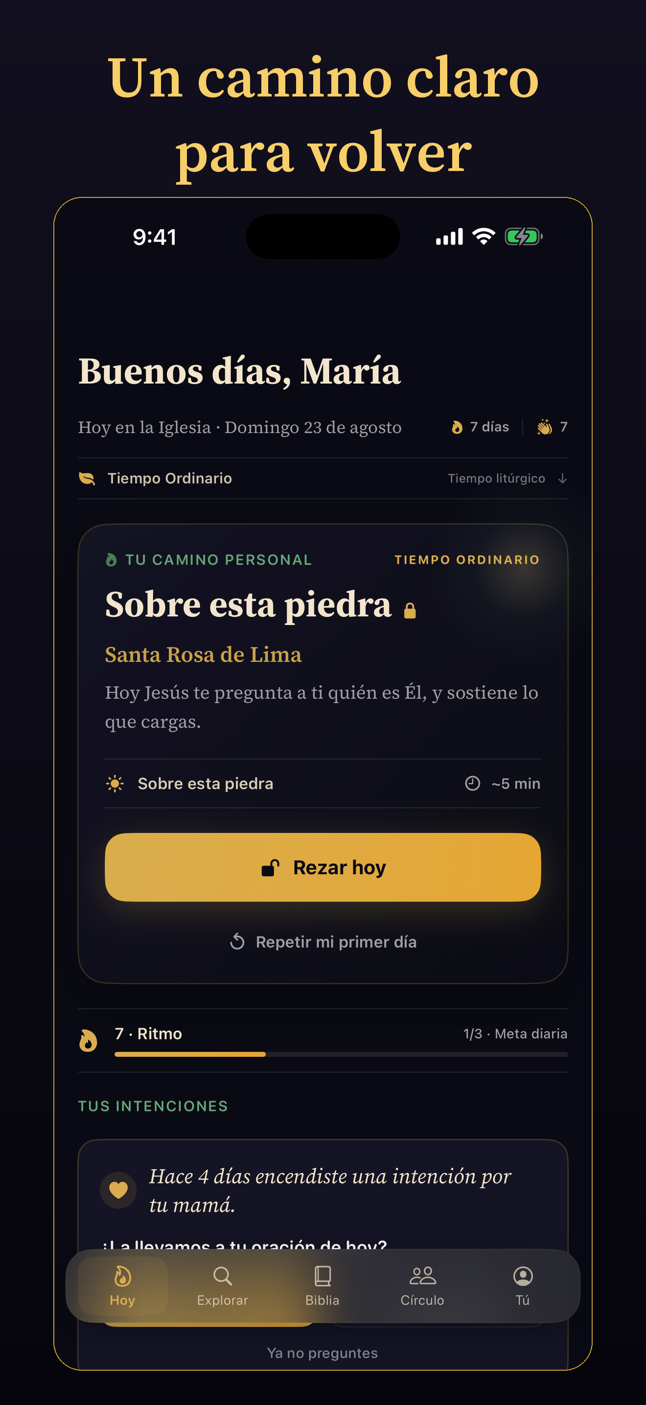 Reza: Oración Diaria Católica screenshot 3