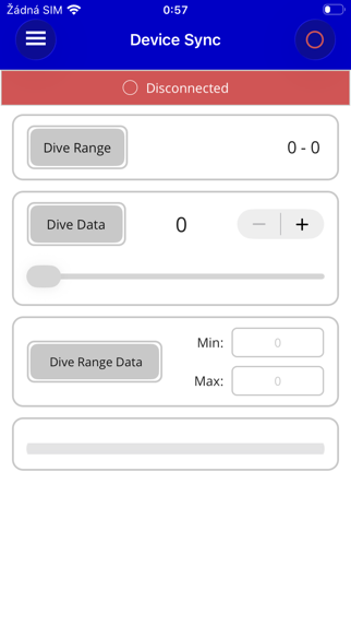 Ratio Divelogger screenshot