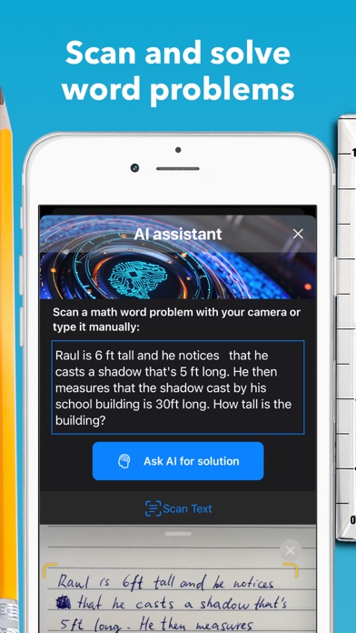 Geometry solver and calculator Screenshot