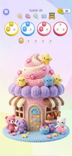 Wool Craze -Yarn Color Sort 3D screenshot 2