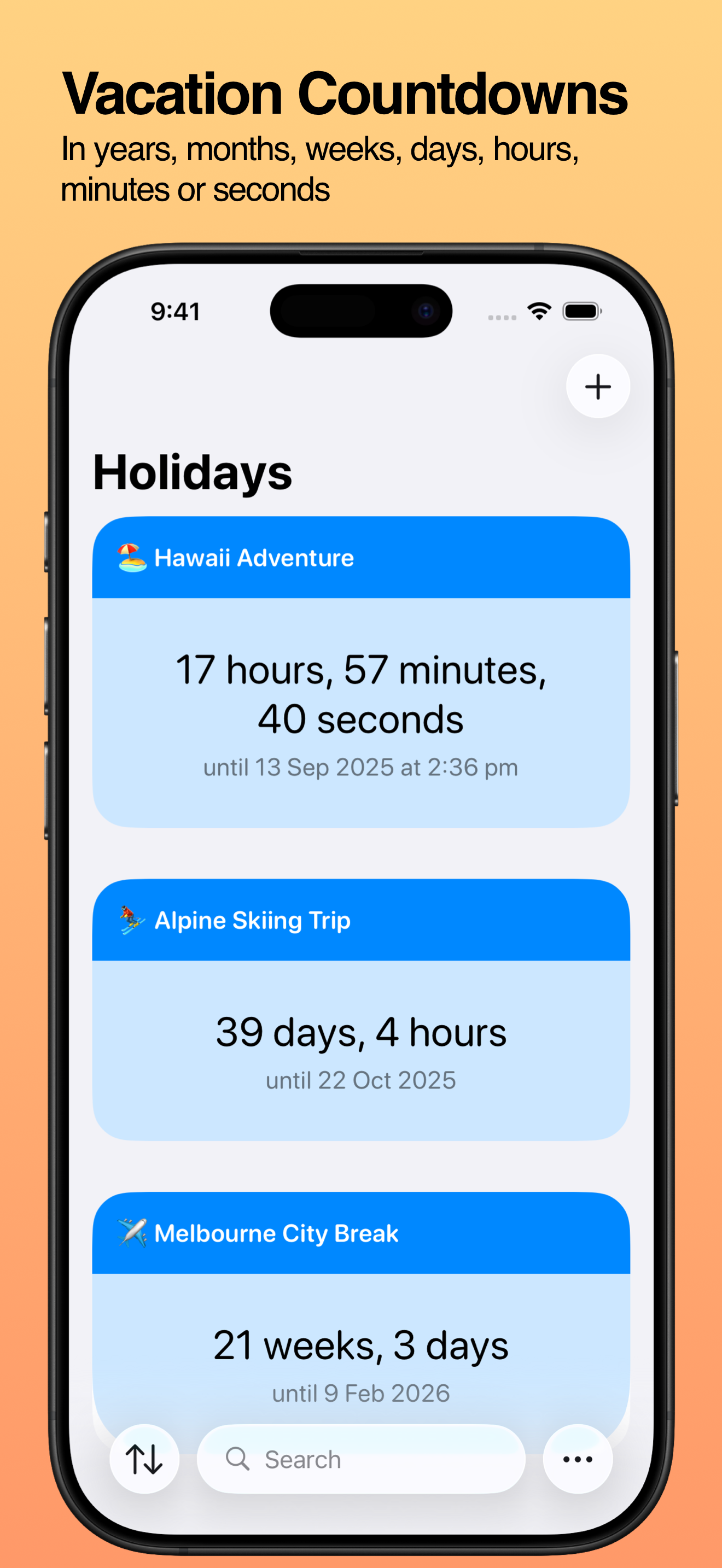 Vacation Countdown: VacaySoon