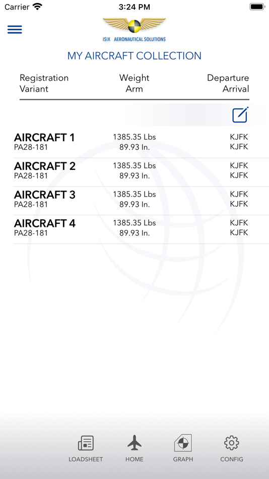 #7. PA28 W&B mobile (iOS) Podle: Pedro Isidoro
