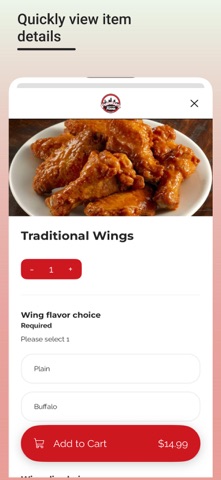 Frankie's Chicago Style Pizza. iPhone screenshot