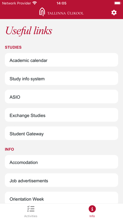Screenshot 4 of Tallinn University App App