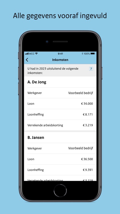Aangifte Inkomstenbelasting screenshot-3