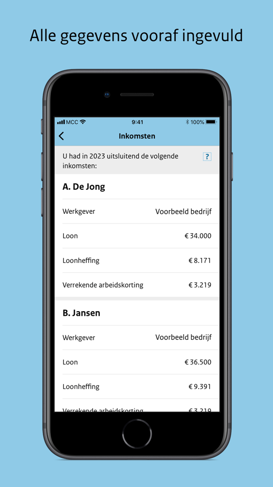 #4. Aangifte Inkomstenbelasting (iOS) 由: Belastingdienst