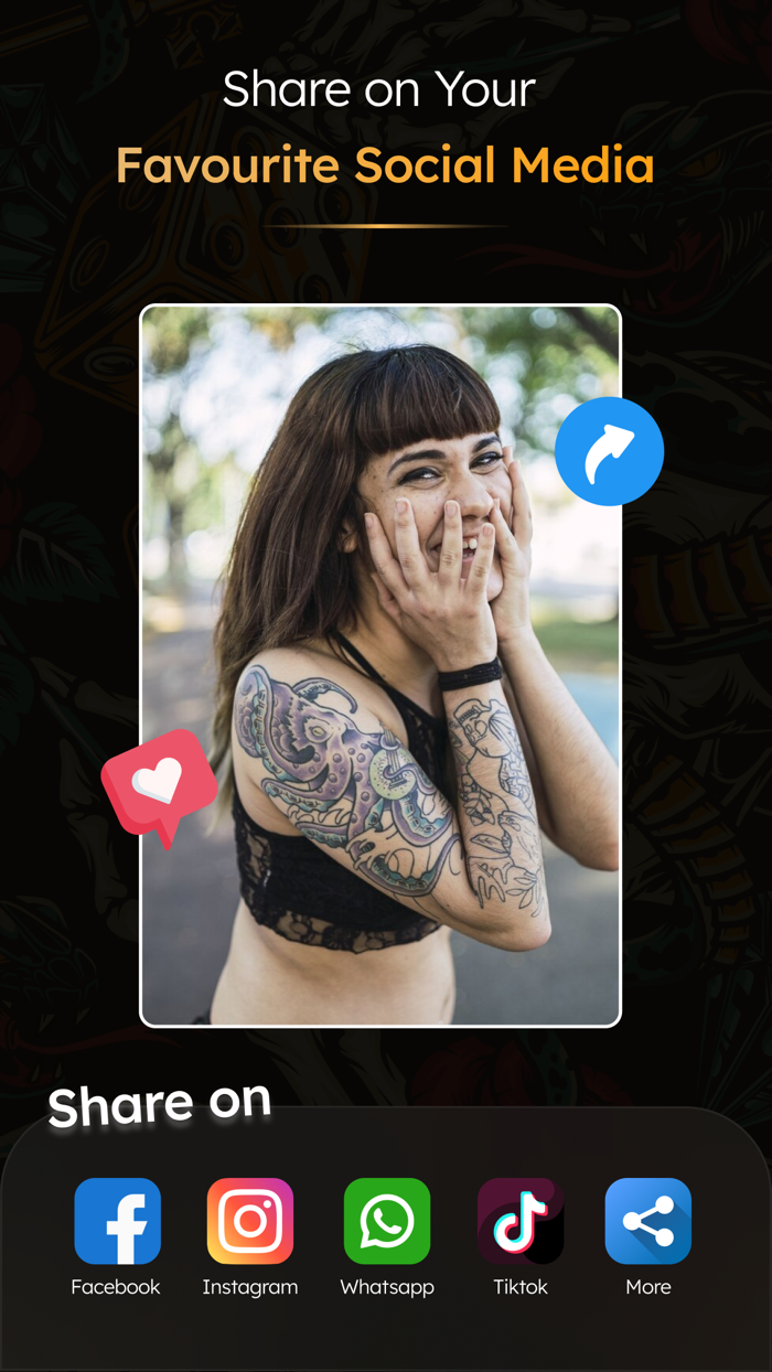 Inkee AI Tattoo Art Generator