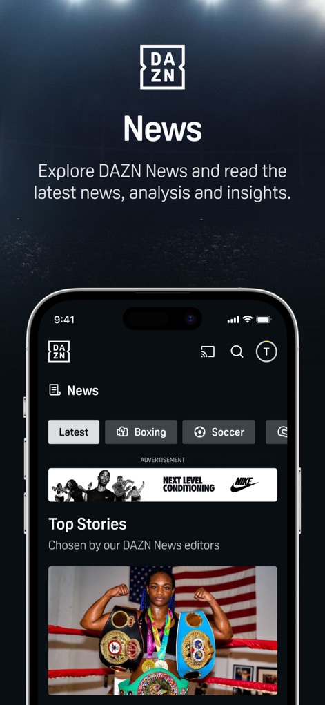 DAZN: Stream Live Sports - Sports News Hub