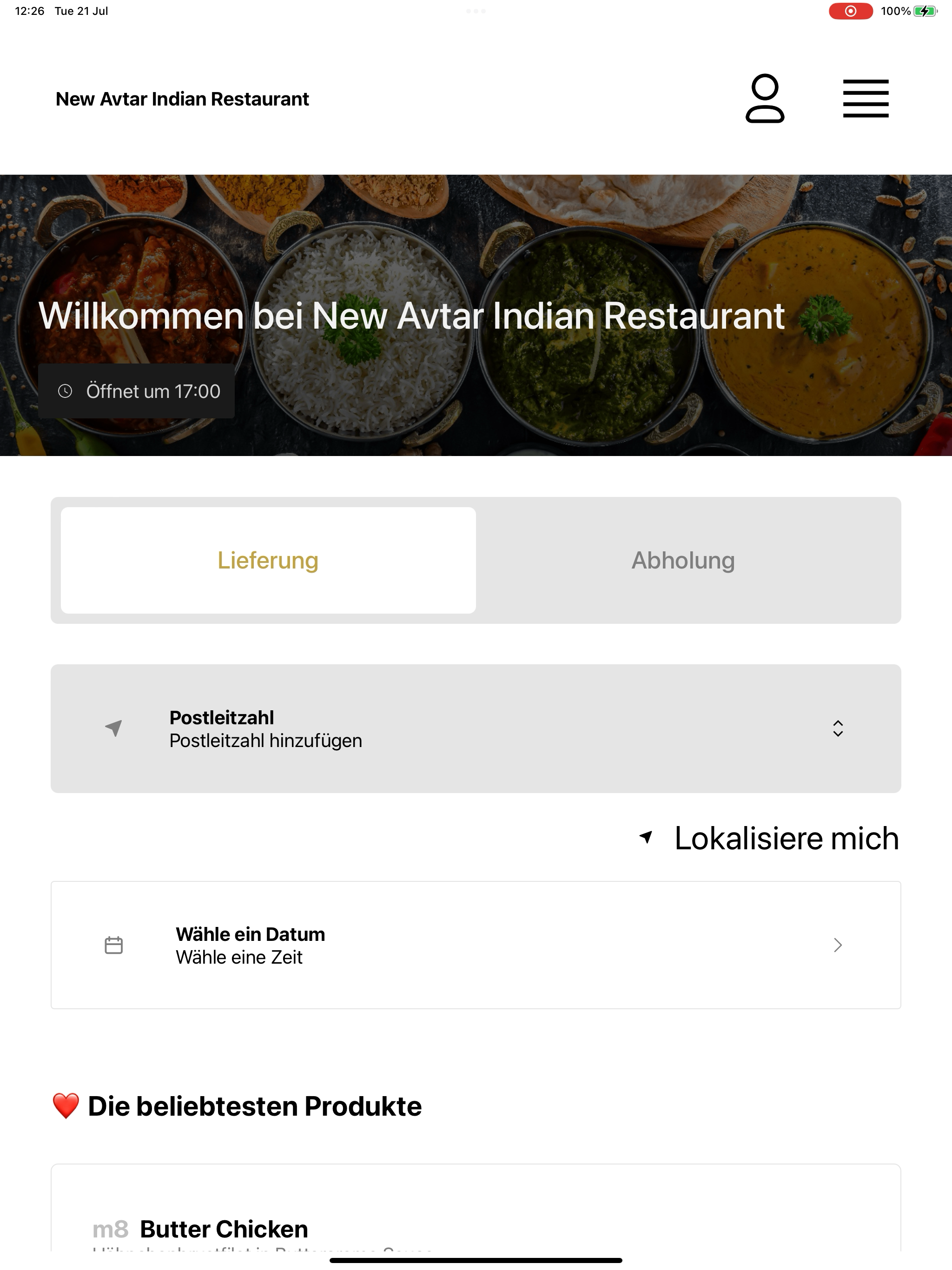 New Avtar Indian Restaurant screenshot 13