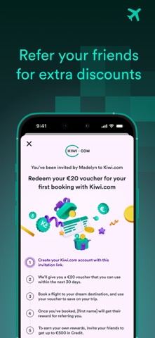 Kiwi.com - Book Cheap Flights iPhone screenshot 9