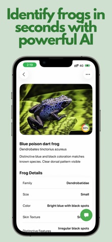 Frog Identifier ° Screenshot 1 of 3