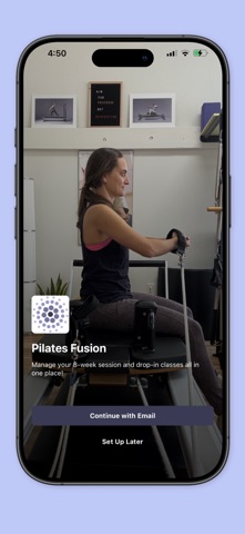 Pilates Fusion screenshot