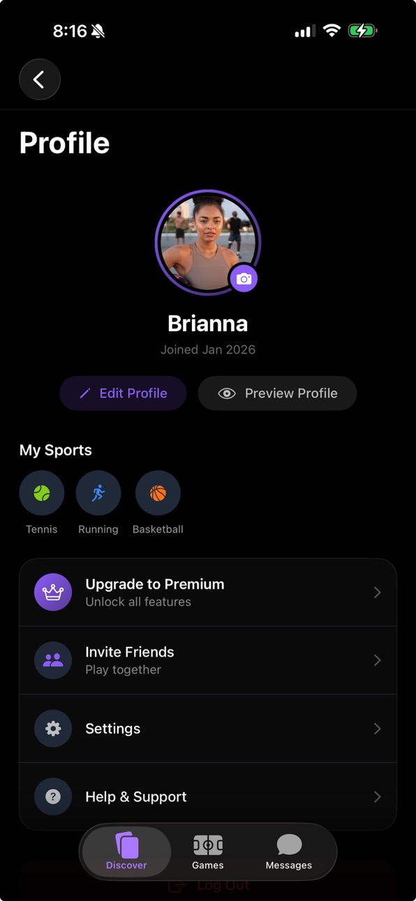 iPhone screenshot