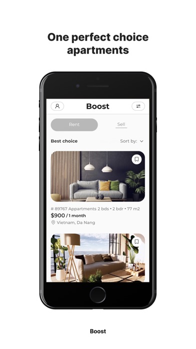 Boost - Rent and Sell Screenshot