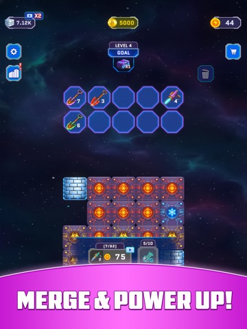 Gold Merge Miners iPad screenshot