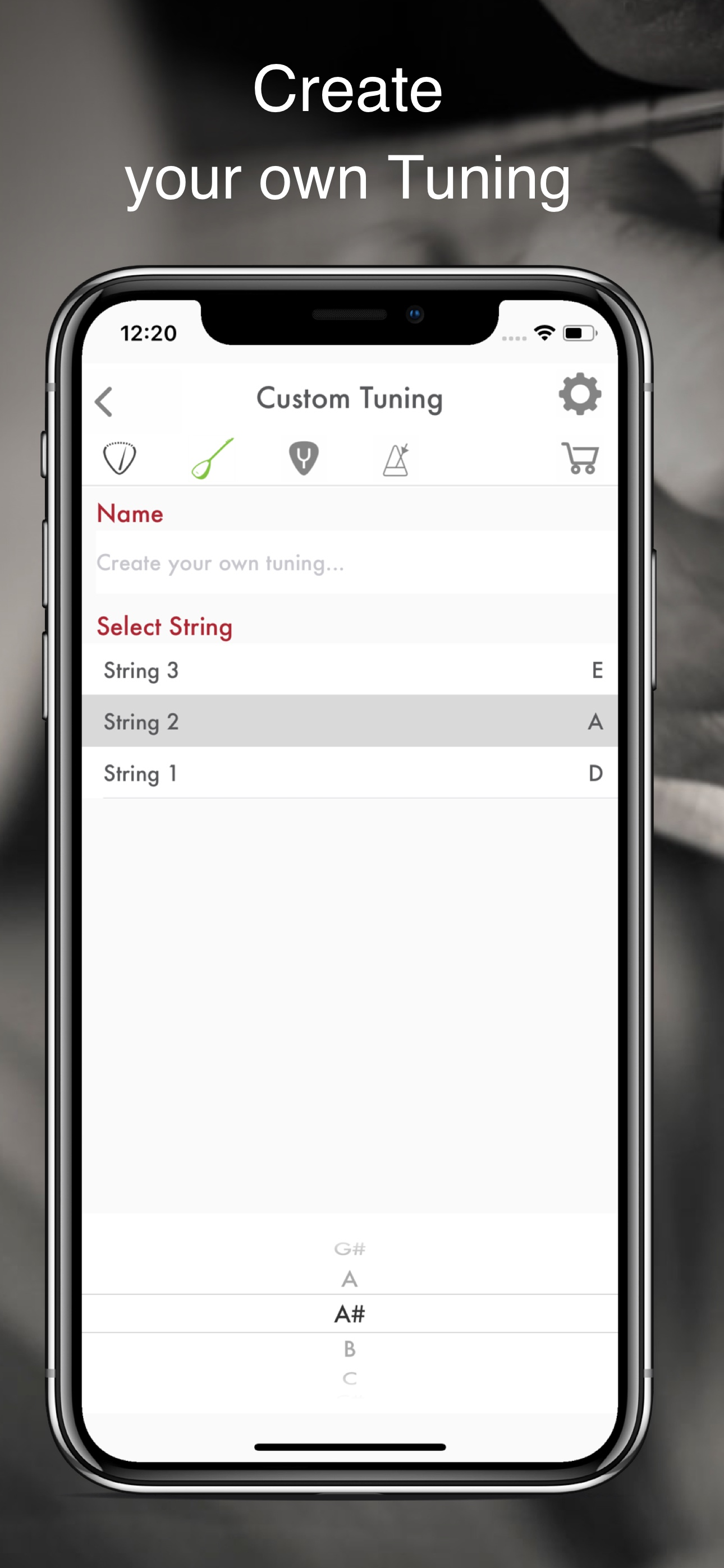 Saz Tuner - Baglama Akort App screenshot 5