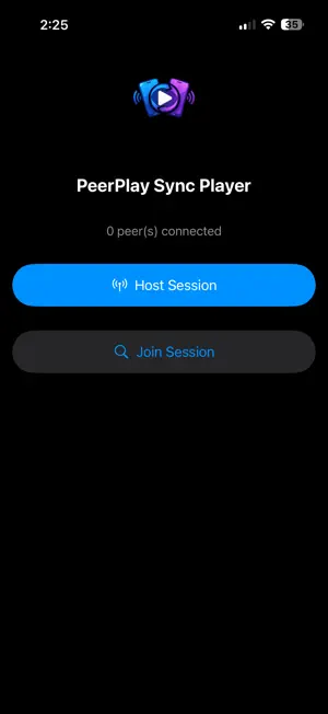 PeerPlay Sync Player screenshot 2