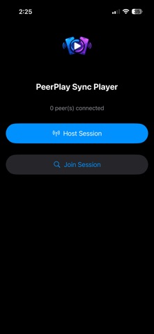 PeerPlay Sync Player Screenshot 2 of 4