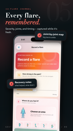Gout Guru - Gout Tracker screenshot 5