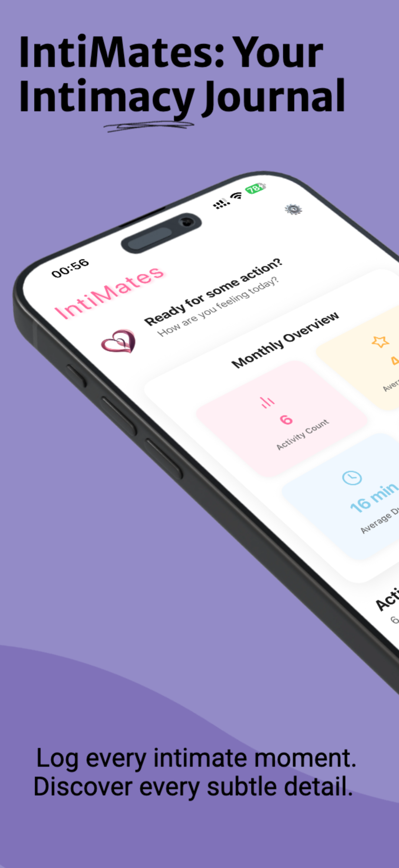 IntiMates: Sex Tracker screenshot 2