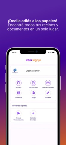 Interlegajo screenshot
