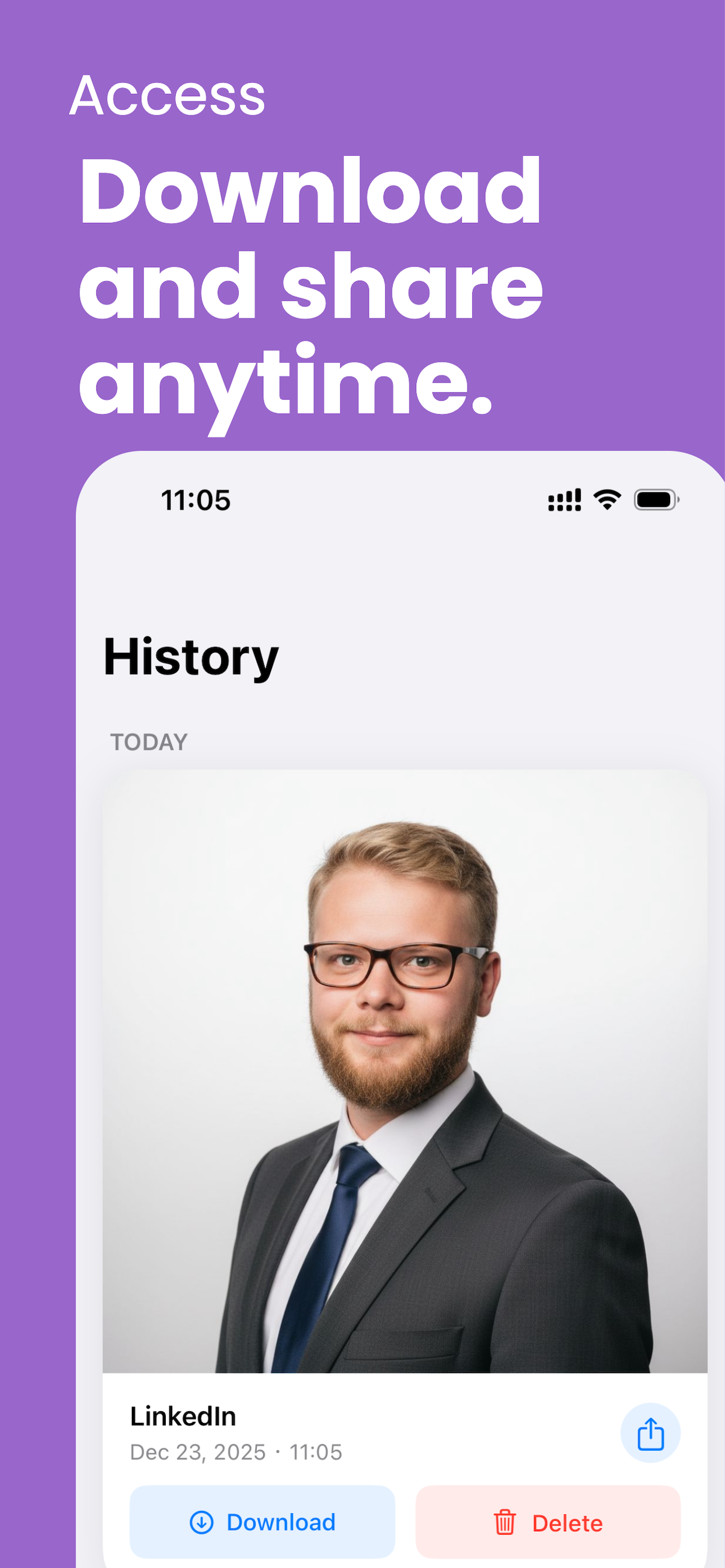 iHeadshot: AI Business Profile screenshot 5