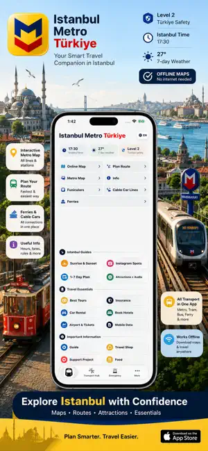 Istanbul Subway Map screenshot 3
