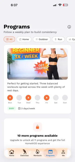 Home Workout Hub screenshot 4