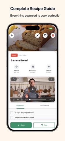 Clove Cook - Recipe Organizer iPhone screenshot