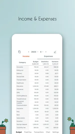 Yurit Budget screenshot 2