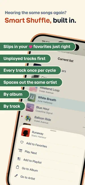 Rondio - Local Music Player screenshot 3