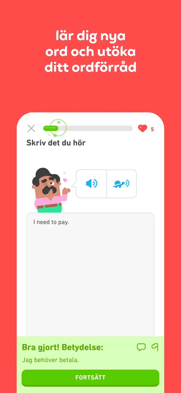 Duolingo: Language & Chess iOS Mod IPA screenshot 5 - iOS app interface