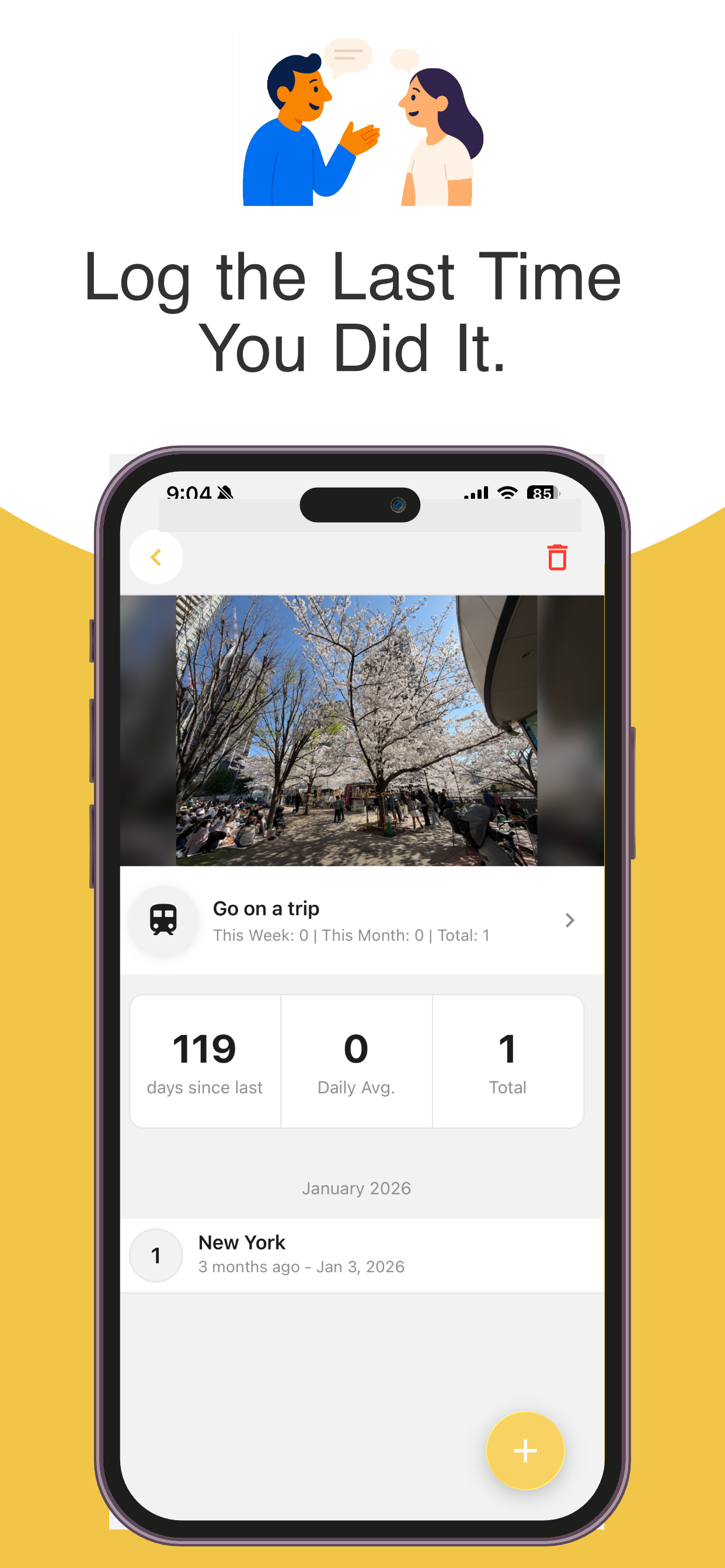Last Time Tracker: itsuburi