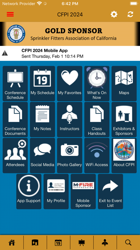 #2. CFPI Events (iOS) بواسطة: California Fire Prevention Institute